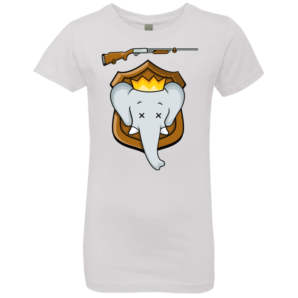 T-Shirts White / YXS Trophy Babar Girls Premium T-Shirt