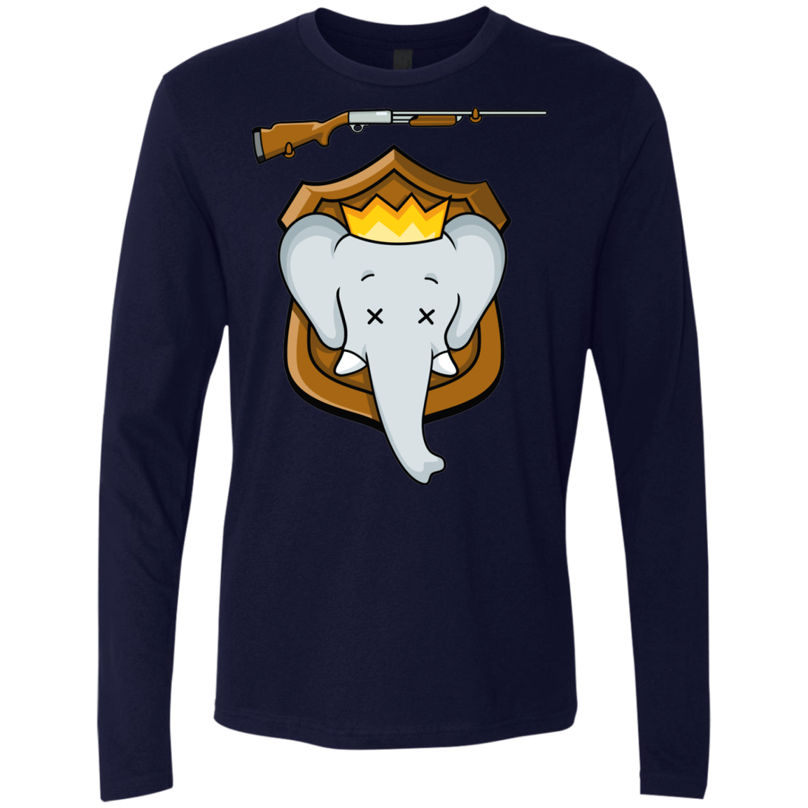 T-Shirts Midnight Navy / S Trophy Babar Men's Premium Long Sleeve