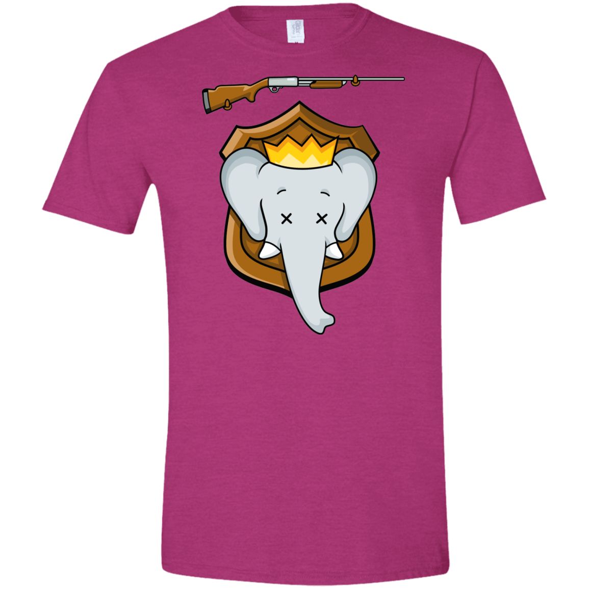 T-Shirts Antique Heliconia / S Trophy Babar Men's Semi-Fitted Softstyle