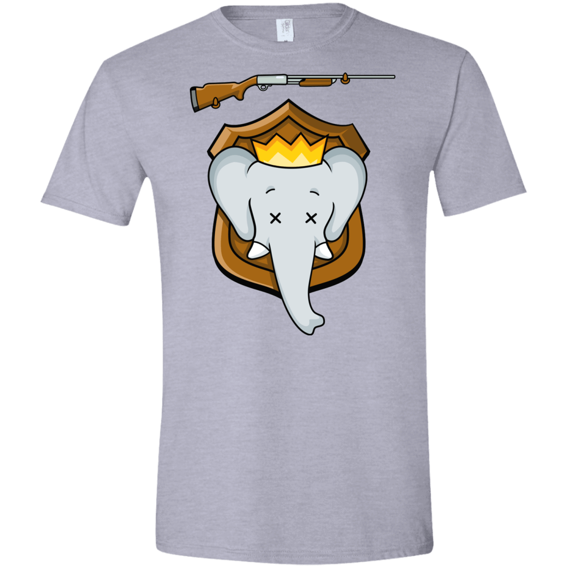 T-Shirts Sport Grey / X-Small Trophy Babar Men's Semi-Fitted Softstyle