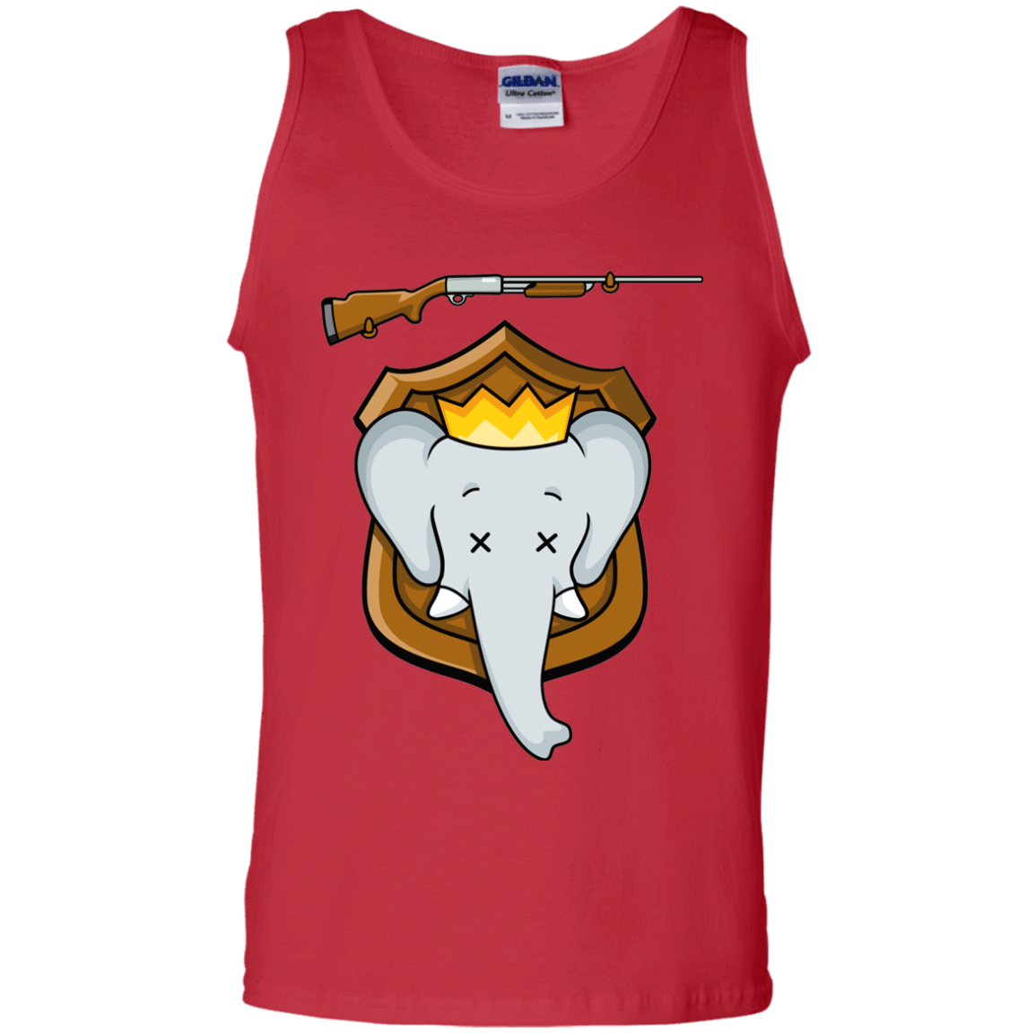 T-Shirts Red / S Trophy Babar Men's Tank Top