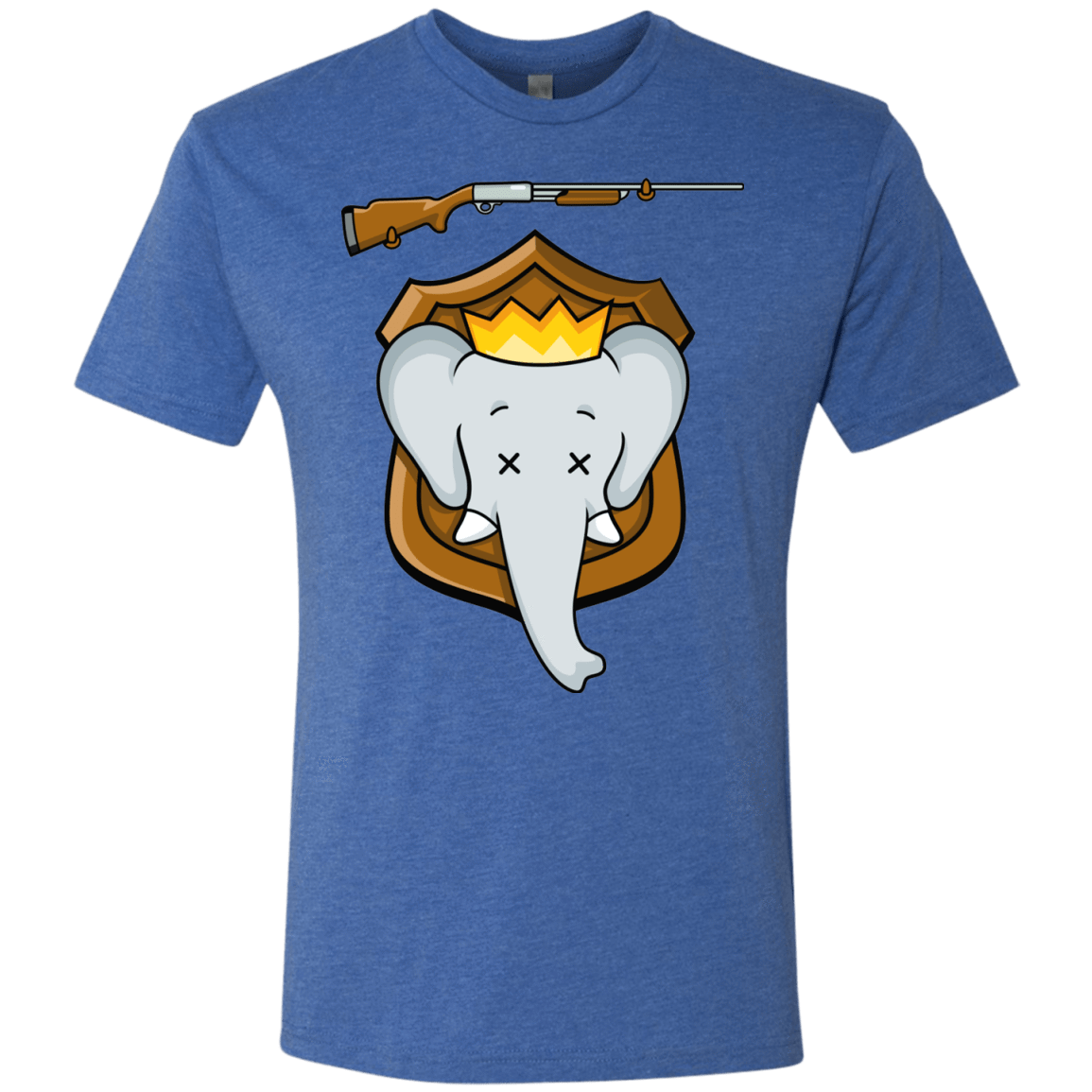 T-Shirts Vintage Royal / S Trophy Babar Men's Triblend T-Shirt