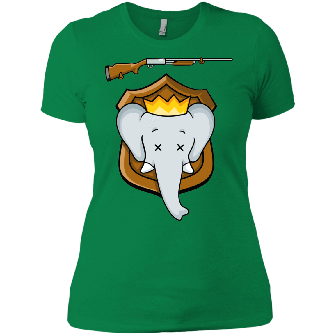 T-Shirts Kelly Green / X-Small Trophy Babar Women's Premium T-Shirt