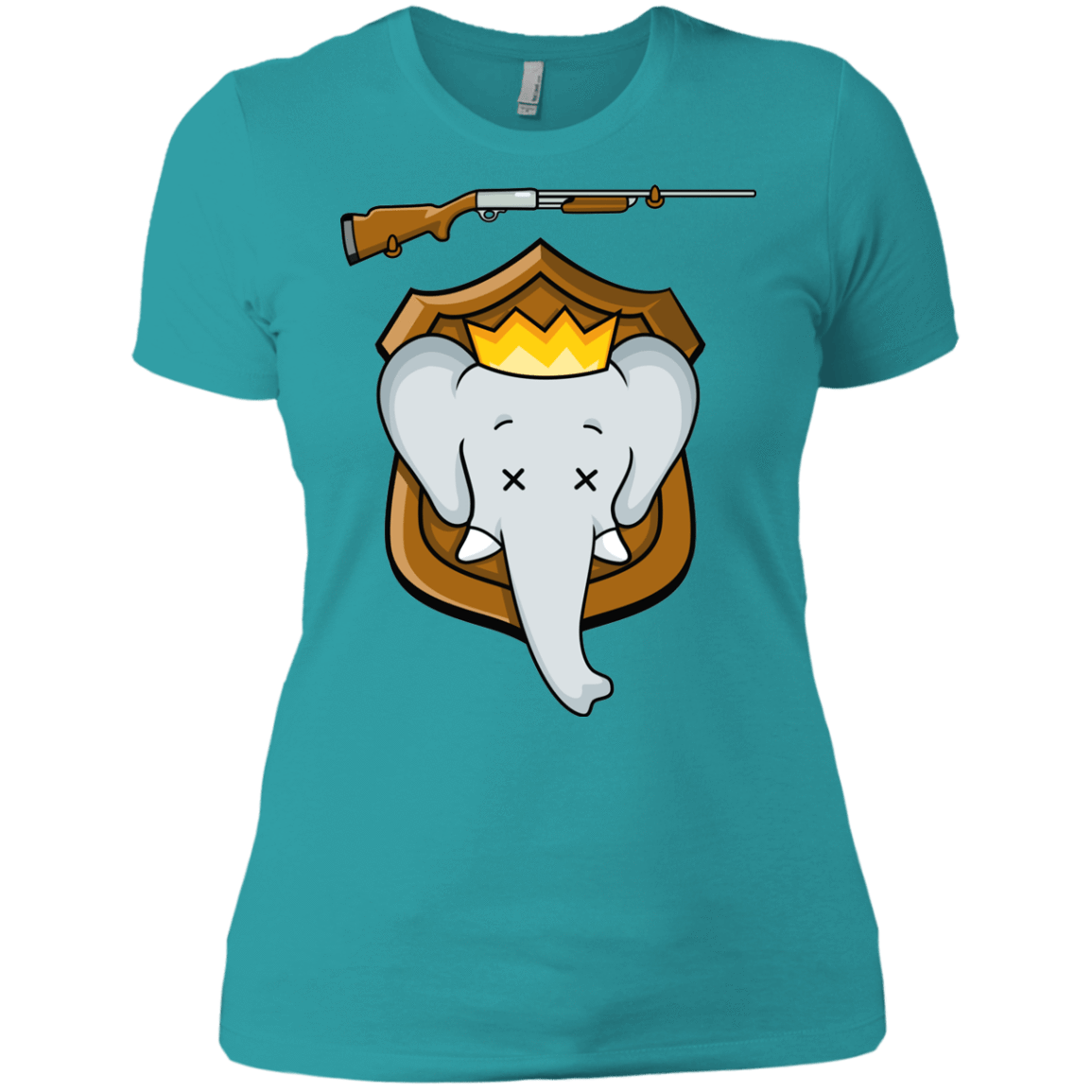 T-Shirts Tahiti Blue / X-Small Trophy Babar Women's Premium T-Shirt