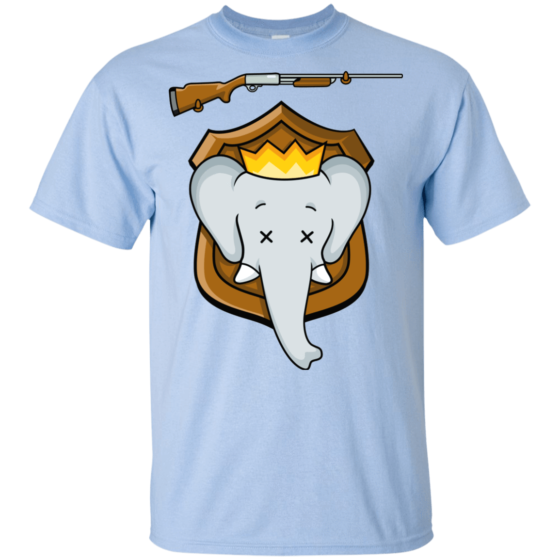 T-Shirts Light Blue / YXS Trophy Babar Youth T-Shirt
