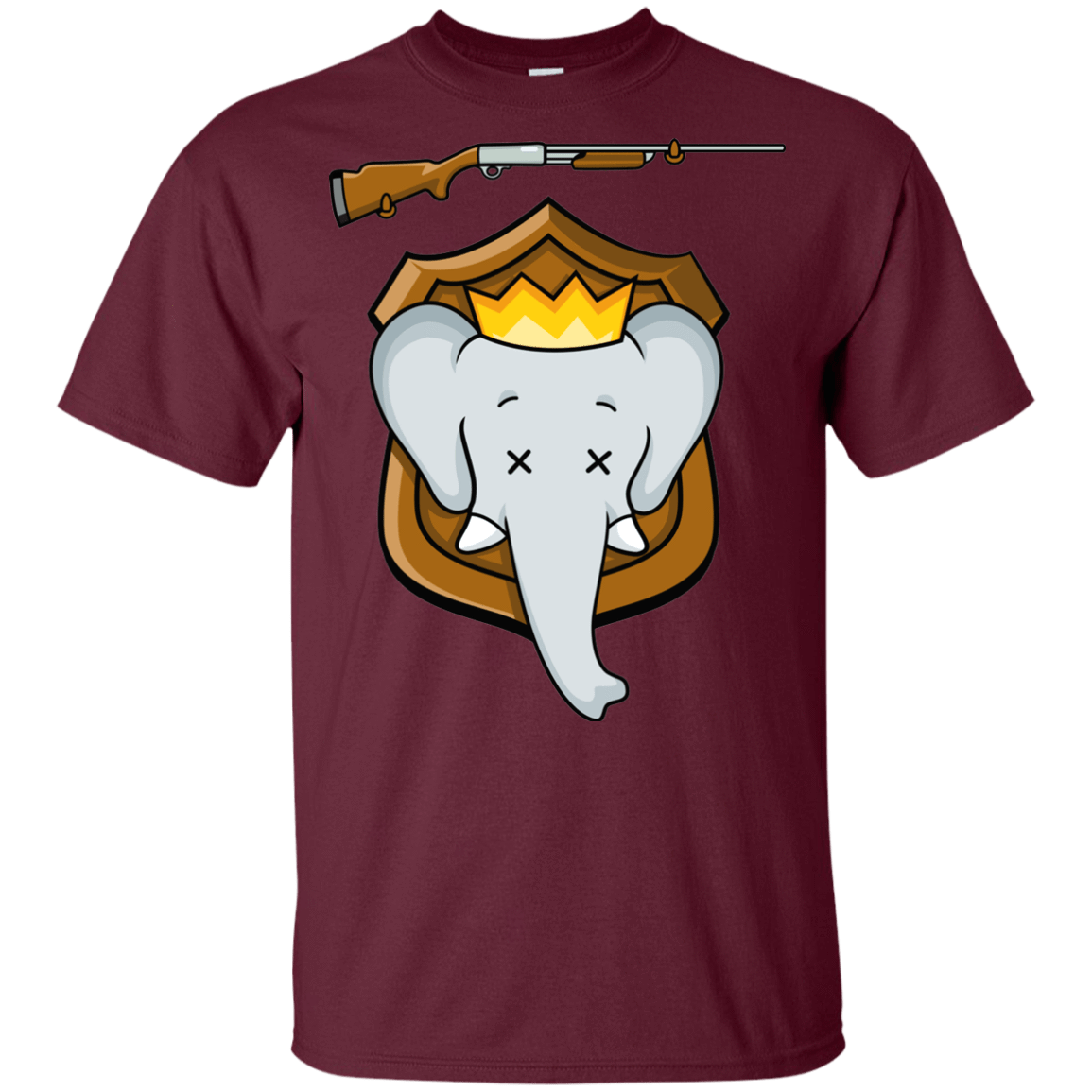 T-Shirts Maroon / YXS Trophy Babar Youth T-Shirt