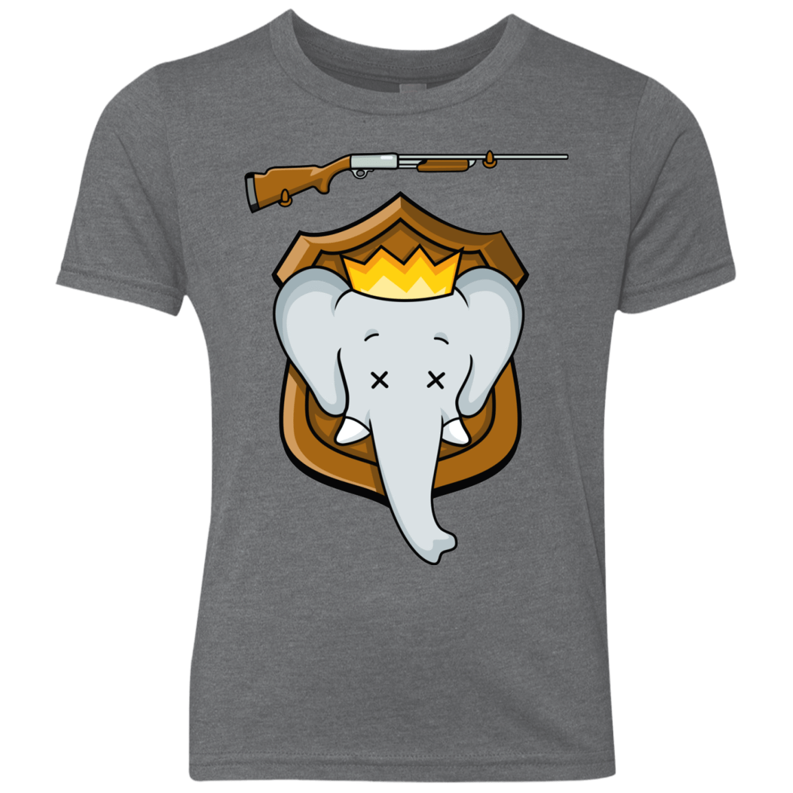 T-Shirts Premium Heather / YXS Trophy Babar Youth Triblend T-Shirt