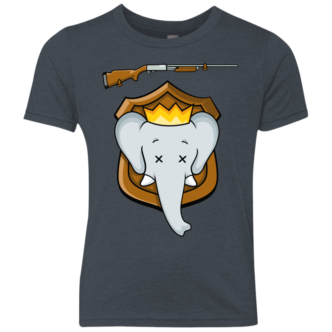 T-Shirts Vintage Navy / YXS Trophy Babar Youth Triblend T-Shirt