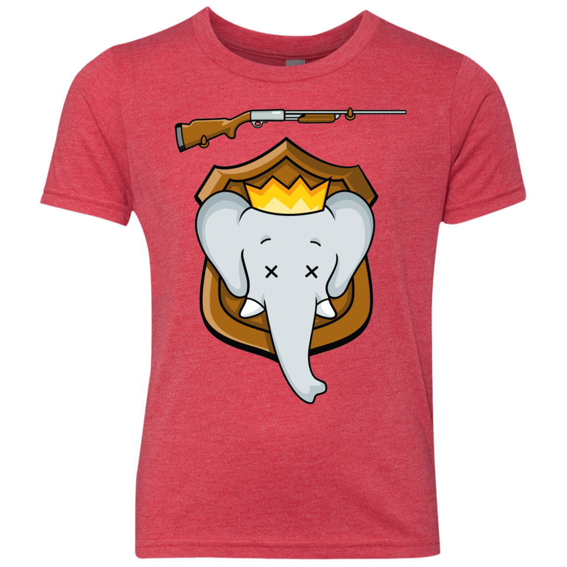T-Shirts Vintage Red / YXS Trophy Babar Youth Triblend T-Shirt