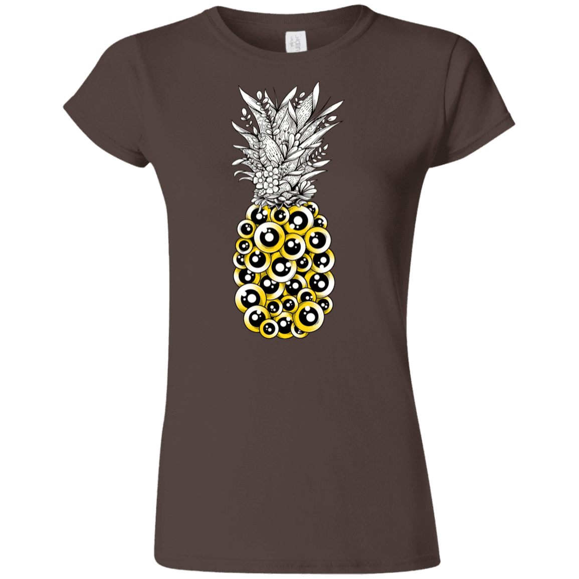 T-Shirts Dark Chocolate / S Tropical Illusion Junior Slimmer-Fit T-Shirt