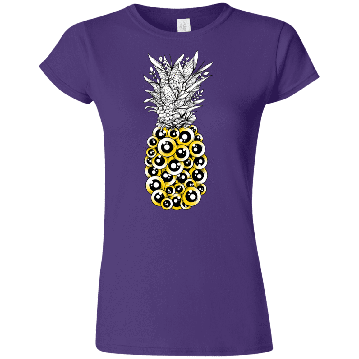 T-Shirts Purple / S Tropical Illusion Junior Slimmer-Fit T-Shirt
