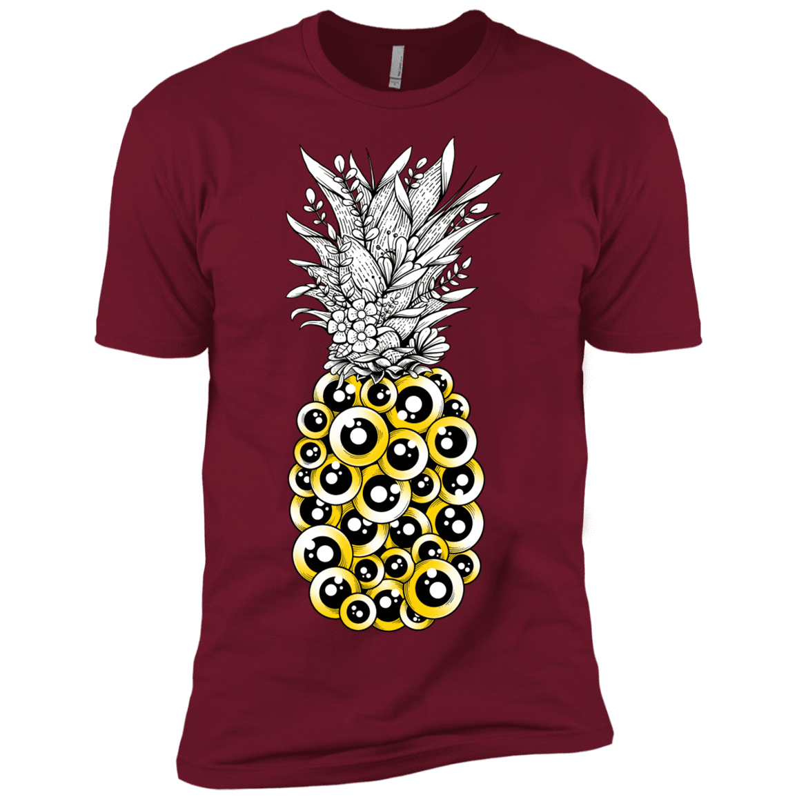 T-Shirts Cardinal / X-Small Tropical Illusion Men's Premium T-Shirt