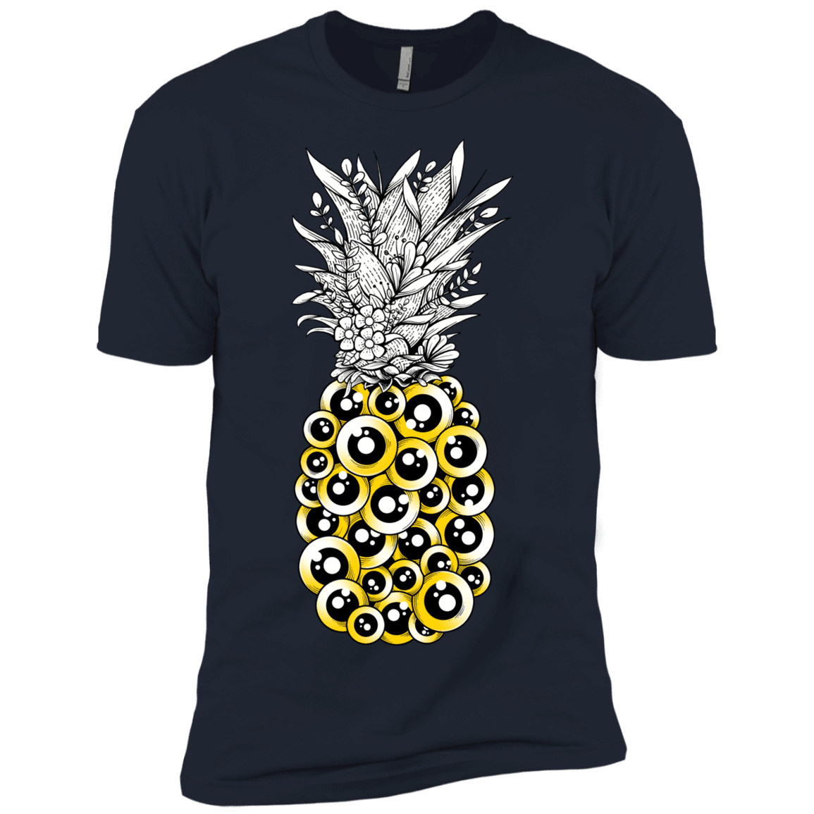 T-Shirts Midnight Navy / X-Small Tropical Illusion Men's Premium T-Shirt