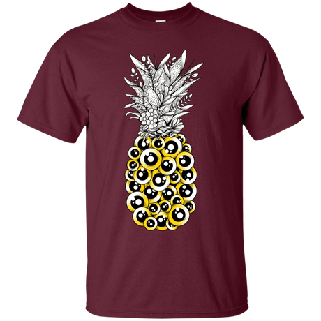 T-Shirts Maroon / S Tropical Illusion T-Shirt