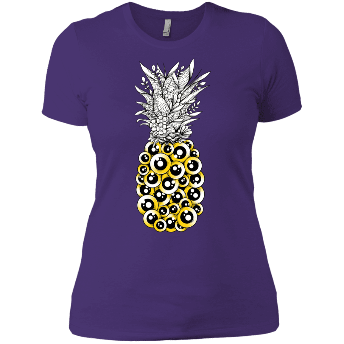 T-Shirts Purple Rush/ / X-Small Tropical Illusion Women's Premium T-Shirt