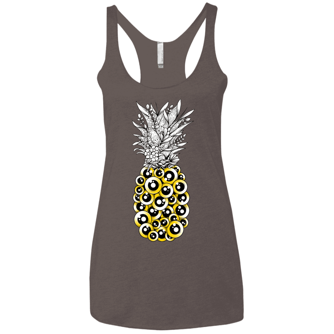 T-Shirts Macchiato / X-Small Tropical Illusion Women's Triblend Racerback Tank