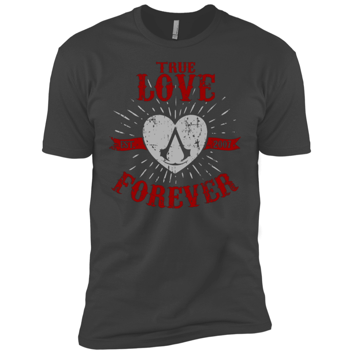 T-Shirts Heavy Metal / YXS True Love Forever Assasin Boys Premium T-Shirt