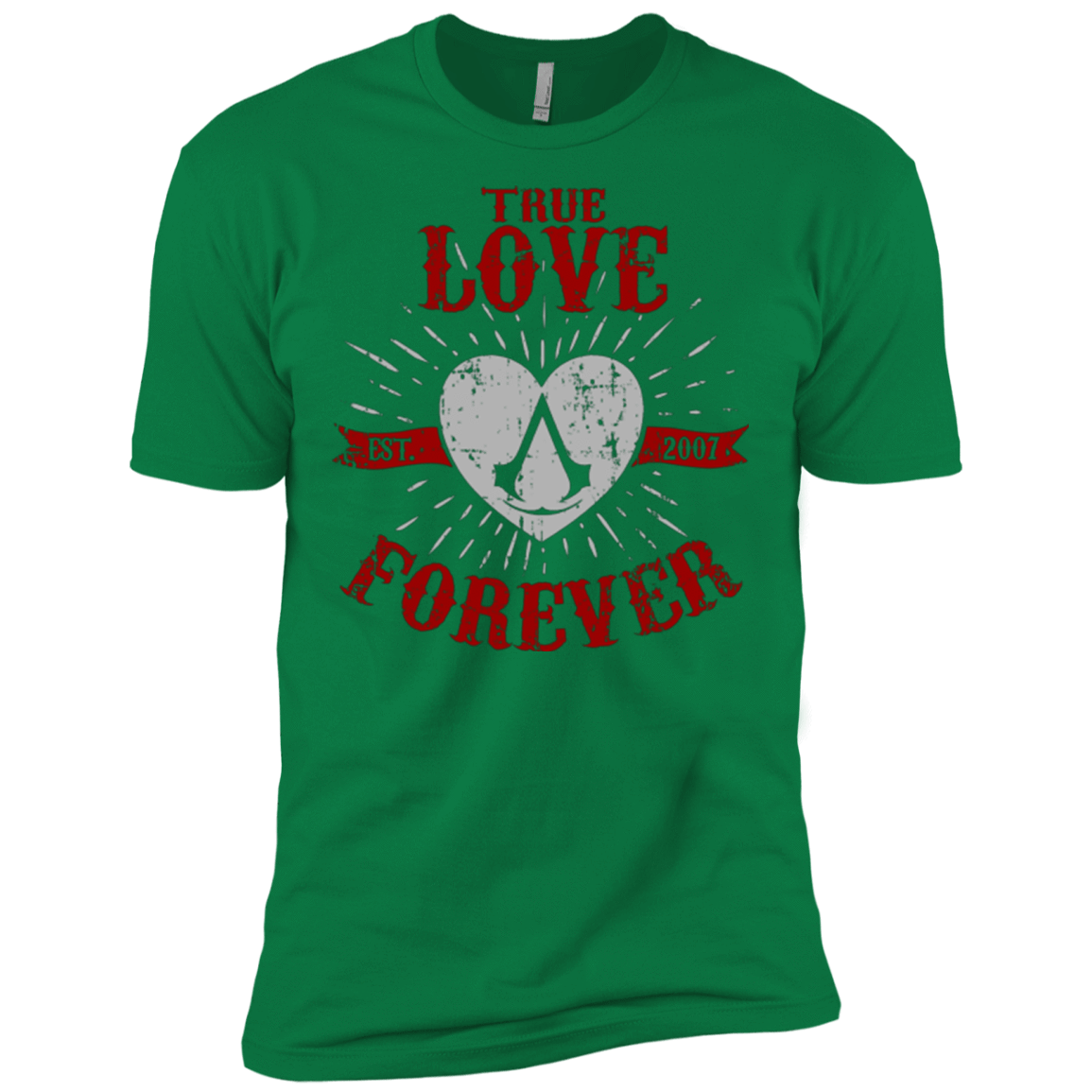 T-Shirts Kelly Green / X-Small True Love Forever Assasin Men's Premium T-Shirt