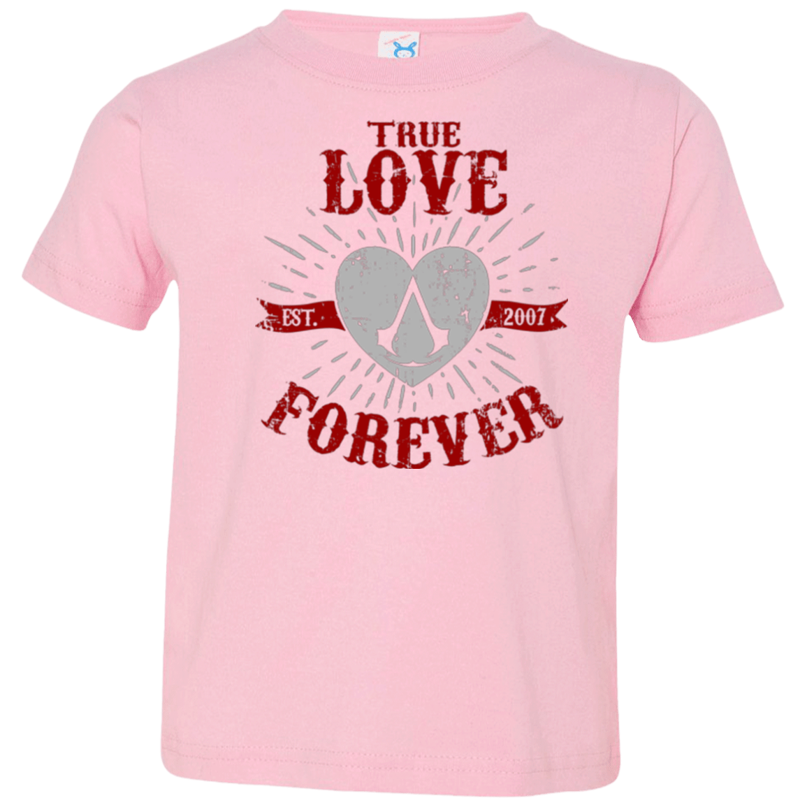 T-Shirts Pink / 2T True Love Forever Assasin Toddler Premium T-Shirt