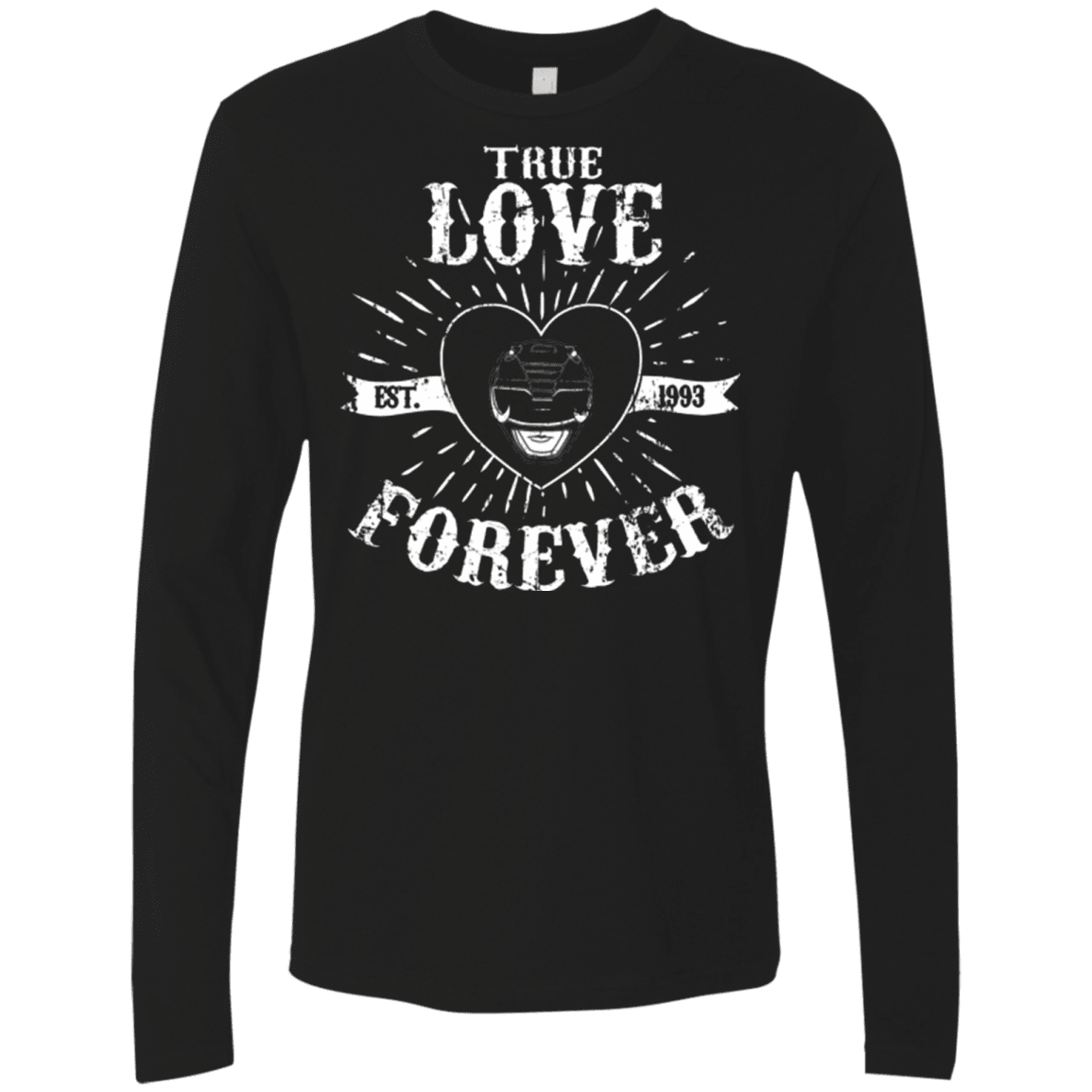 T-Shirts Black / Small True Love Forever Black Men's Premium Long Sleeve