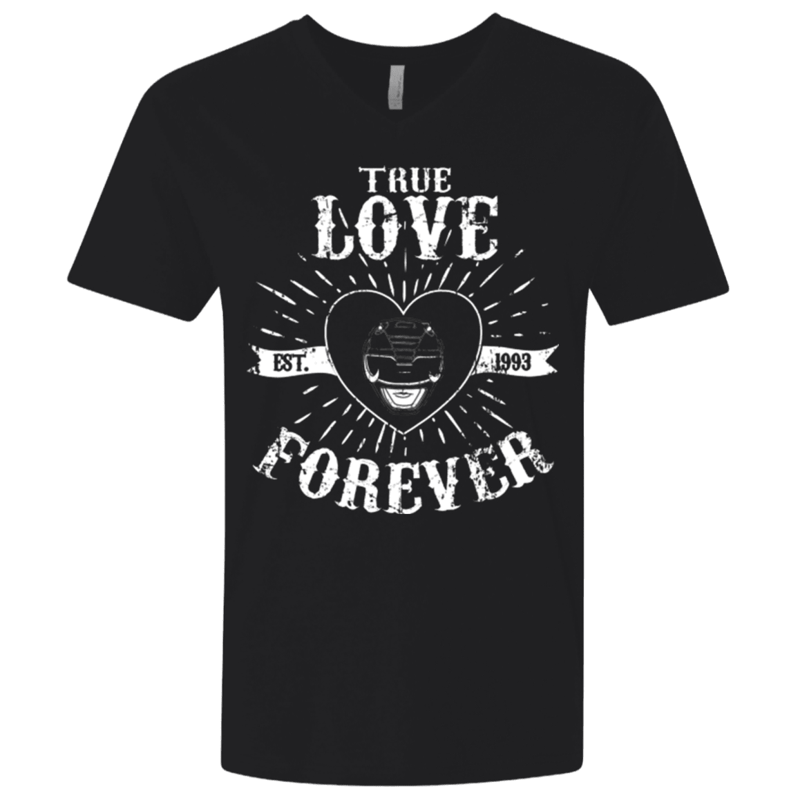 T-Shirts Black / X-Small True Love Forever Black Men's Premium V-Neck