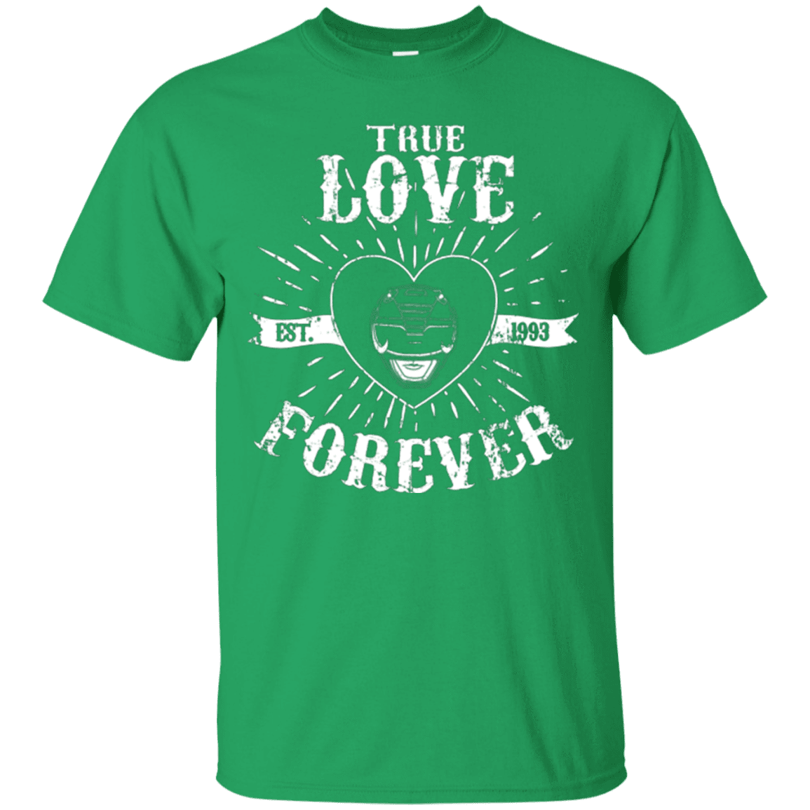 T-Shirts Irish Green / Small True Love Forever Black T-Shirt