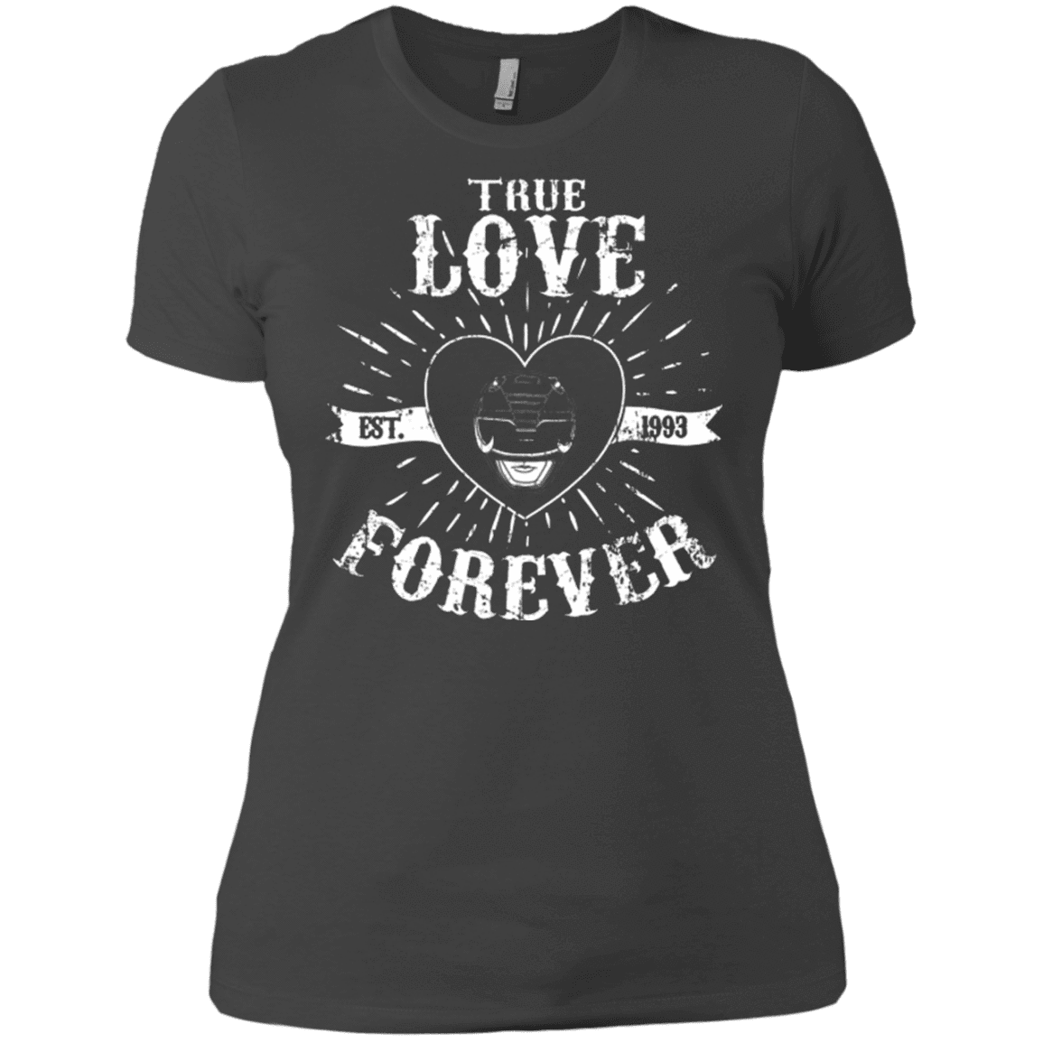 T-Shirts Heavy Metal / X-Small True Love Forever Black Women's Premium T-Shirt