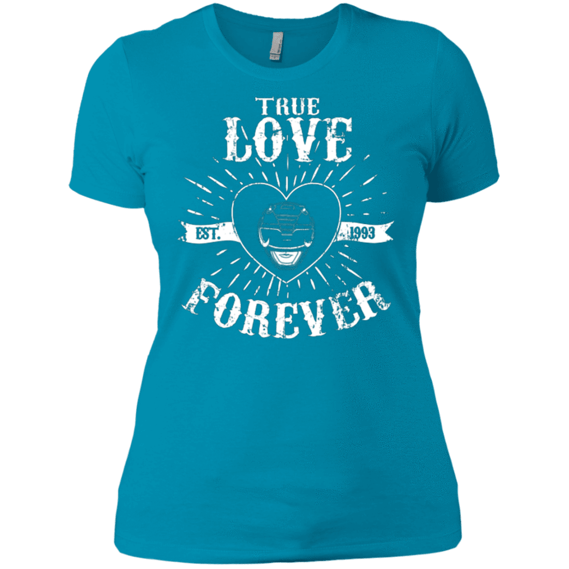 T-Shirts Turquoise / X-Small True Love Forever Black Women's Premium T-Shirt