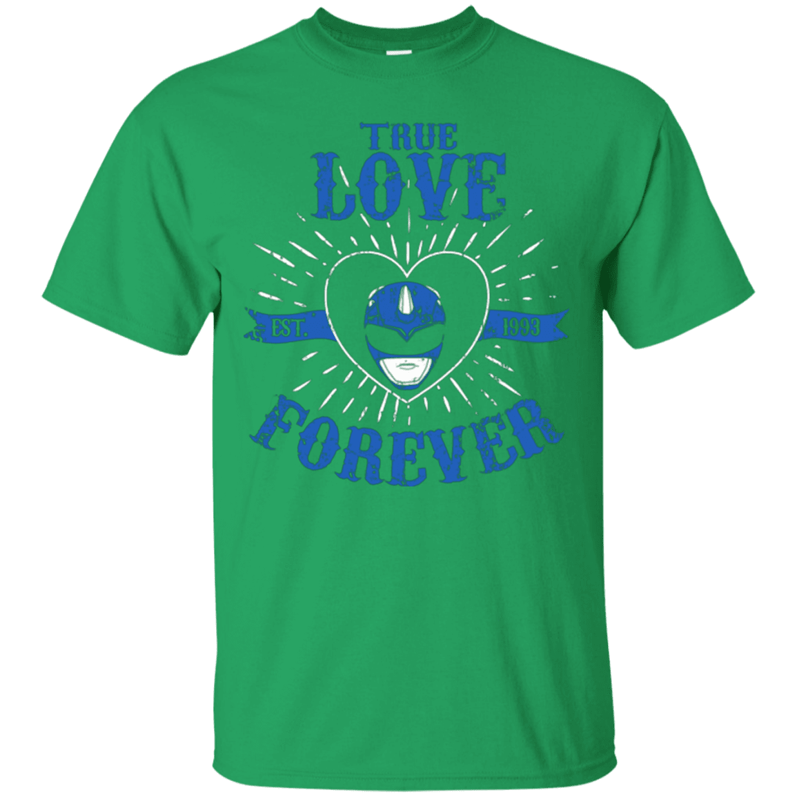 T-Shirts Irish Green / Small True Love Forever Blue T-Shirt