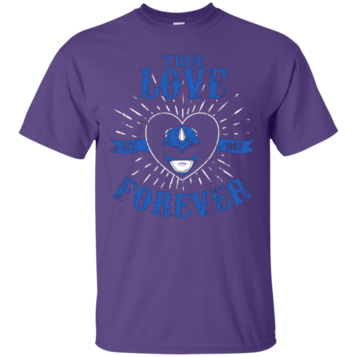 T-Shirts Purple / Small True Love Forever Blue T-Shirt
