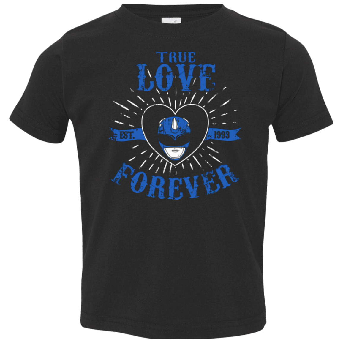 T-Shirts Black / 2T True Love Forever Blue Toddler Premium T-Shirt