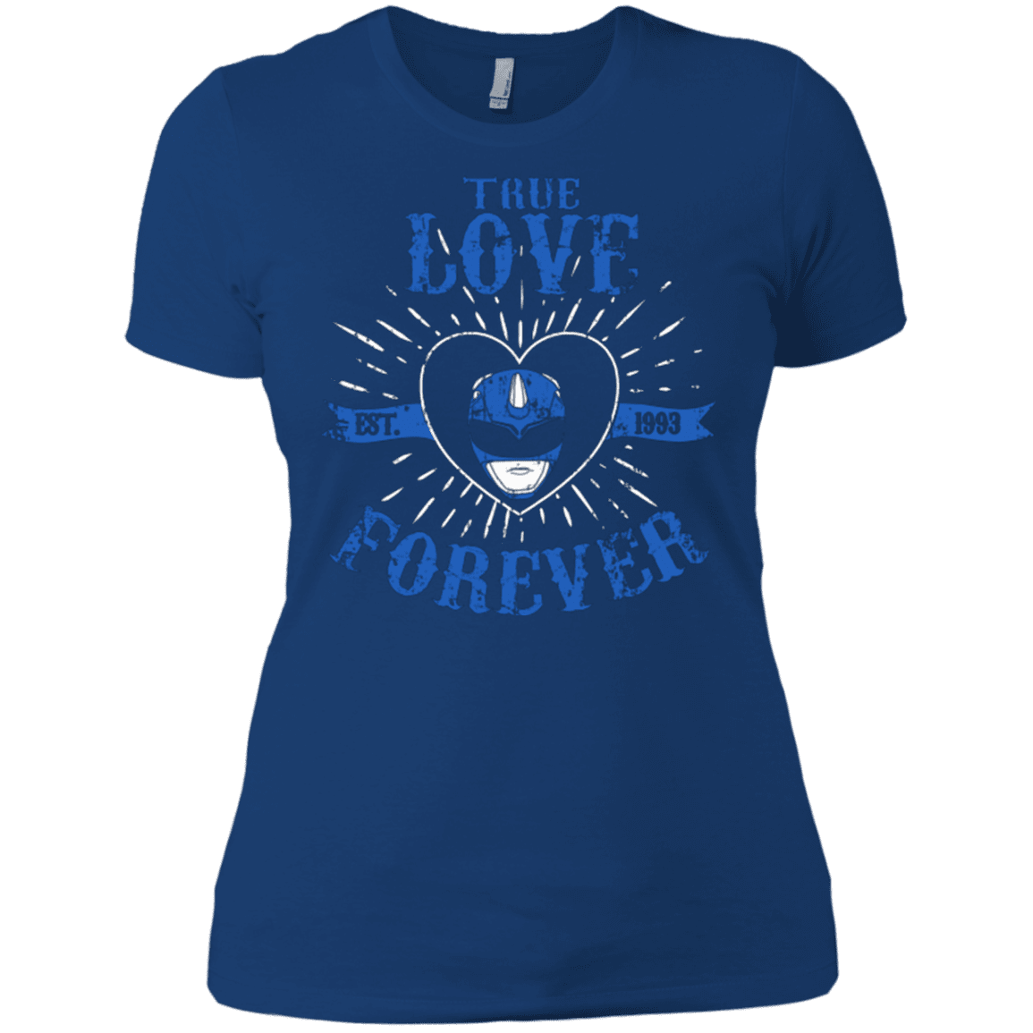 T-Shirts Royal / X-Small True Love Forever Blue Women's Premium T-Shirt