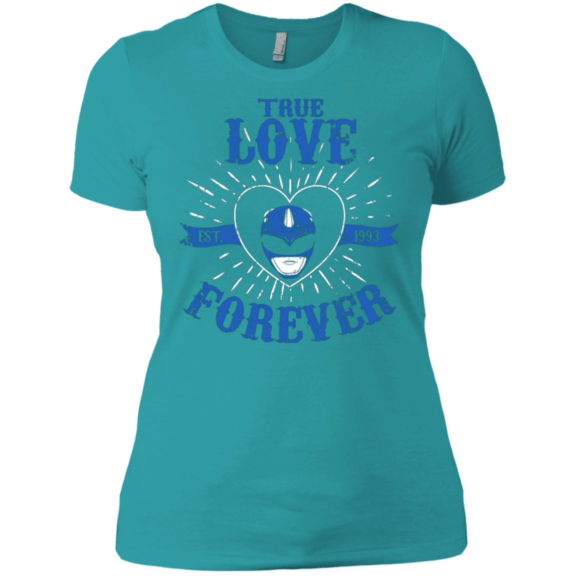 T-Shirts Tahiti Blue / X-Small True Love Forever Blue Women's Premium T-Shirt