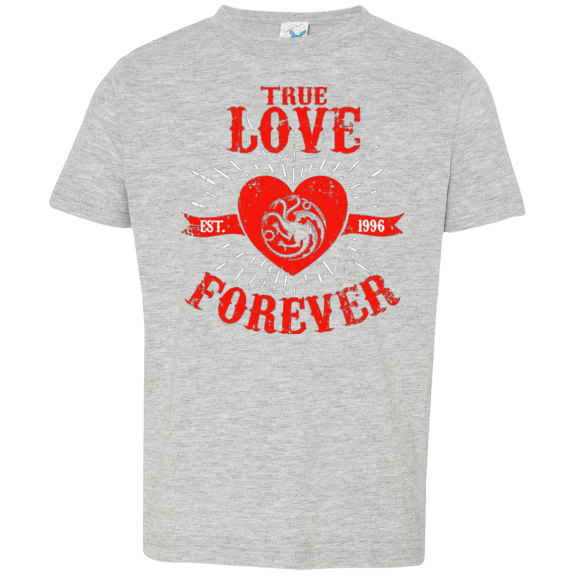T-Shirts Heather / 2T True Love Forever Dragon Toddler Premium T-Shirt