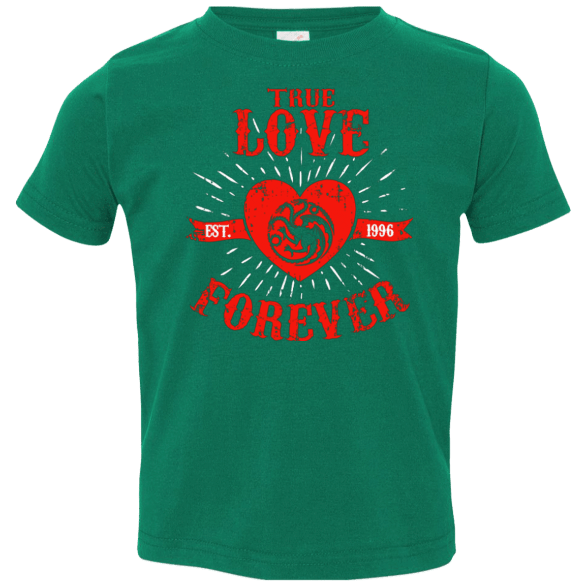 T-Shirts Kelly / 2T True Love Forever Dragon Toddler Premium T-Shirt