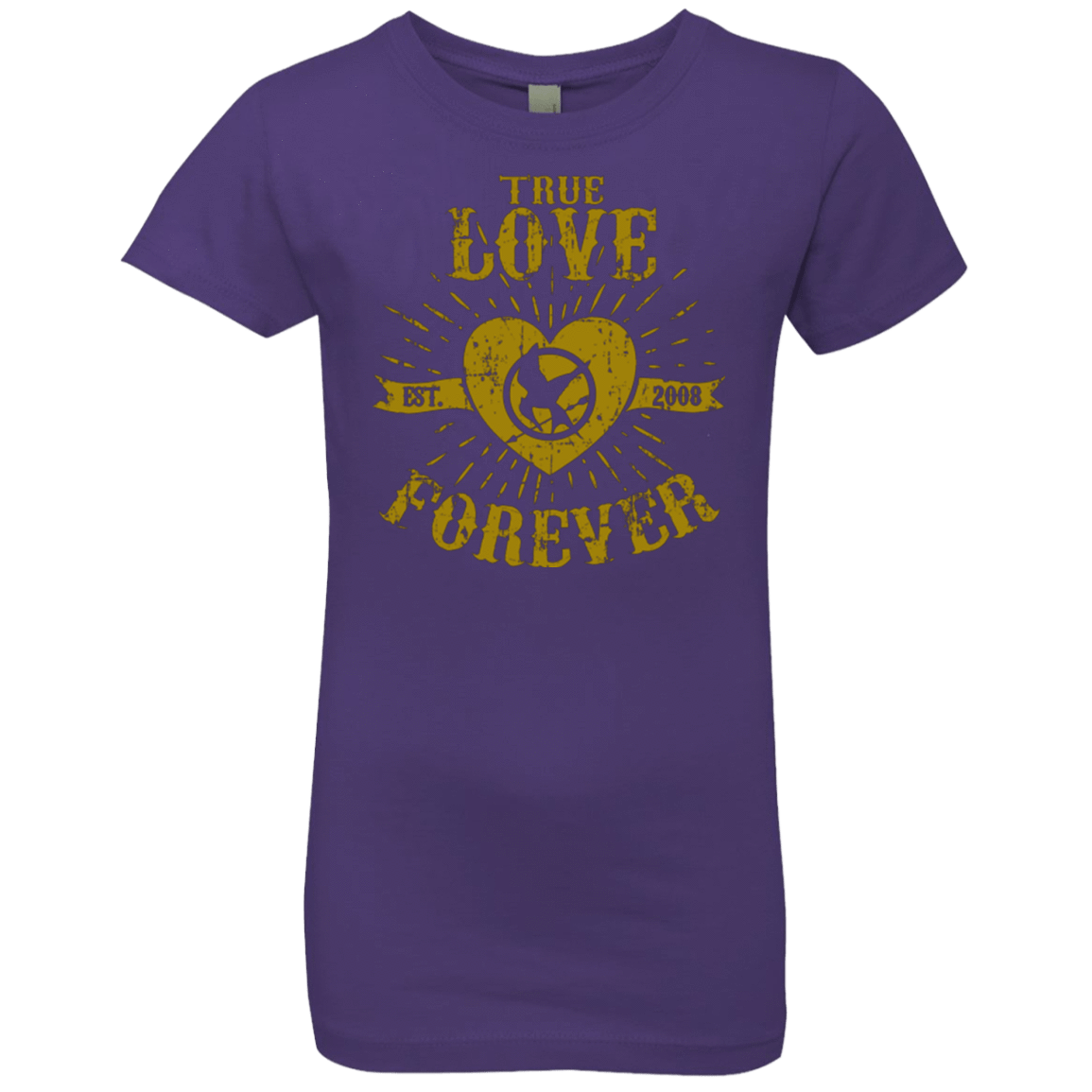T-Shirts Purple Rush / YXS True Love Forever Games Girls Premium T-Shirt