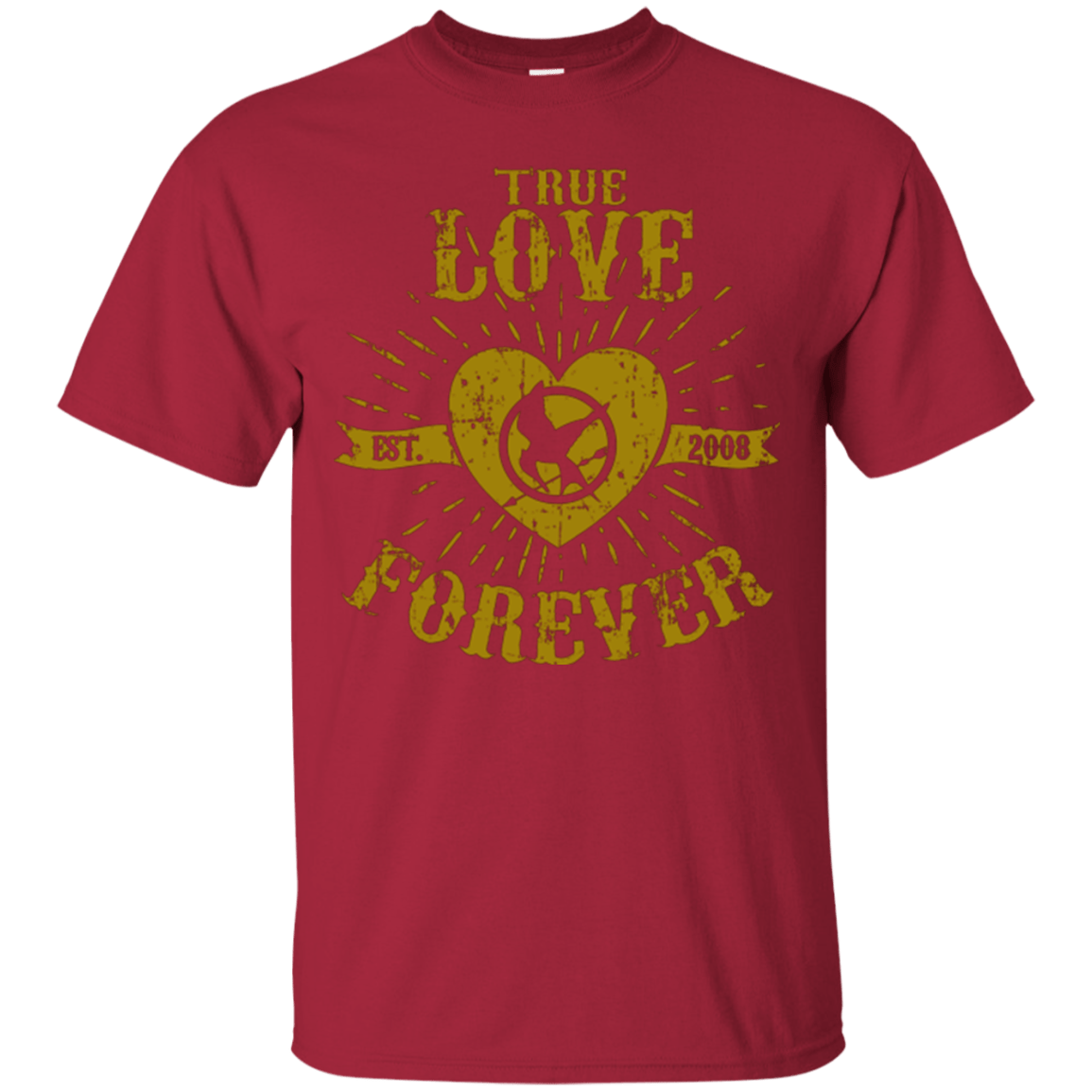 T-Shirts Cardinal / Small True Love Forever Games T-Shirt