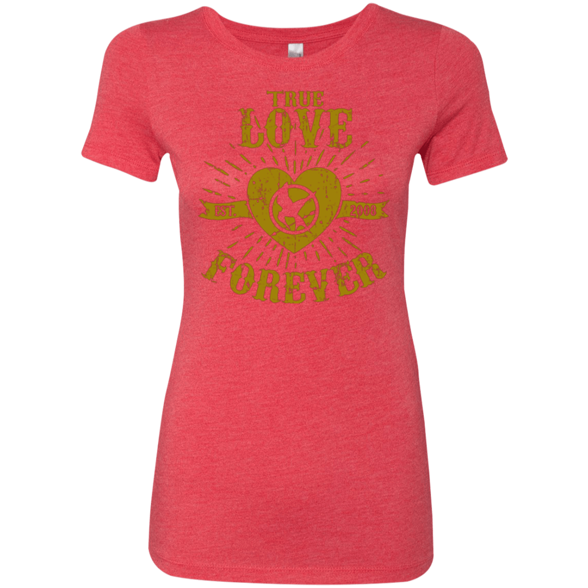 T-Shirts Vintage Red / Small True Love Forever Games Women's Triblend T-Shirt