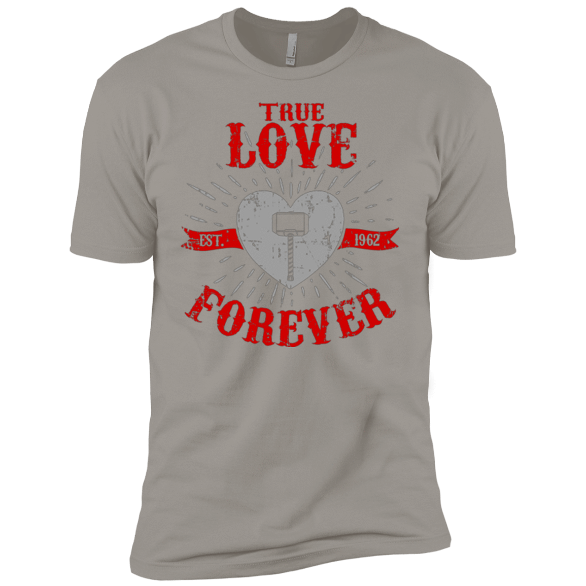 T-Shirts Light Grey / YXS True Love Forever God Thunder Boys Premium T-Shirt