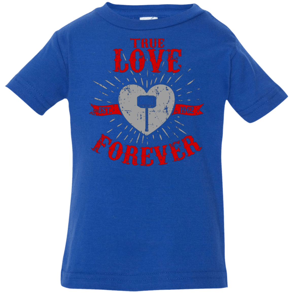 T-Shirts Royal / 6 Months True Love Forever God Thunder Infant PremiumT-Shirt