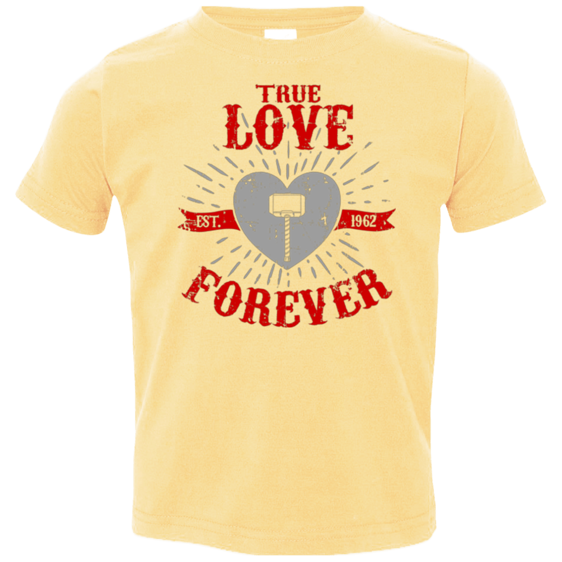 T-Shirts Butter / 2T True Love Forever God Thunder Toddler Premium T-Shirt