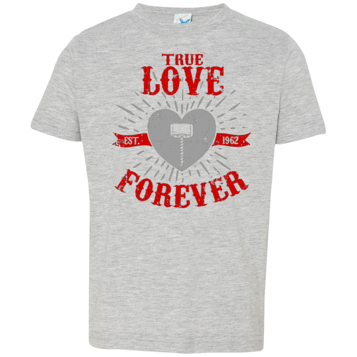 T-Shirts Heather / 2T True Love Forever God Thunder Toddler Premium T-Shirt