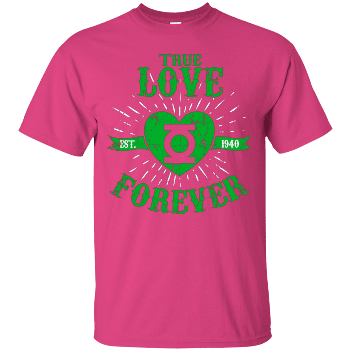 T-Shirts Heliconia / Small True Love Forever Lantern T-Shirt