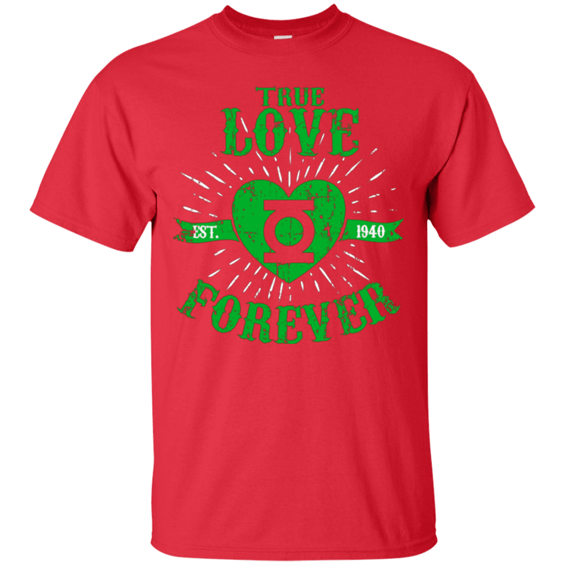 T-Shirts Red / Small True Love Forever Lantern T-Shirt