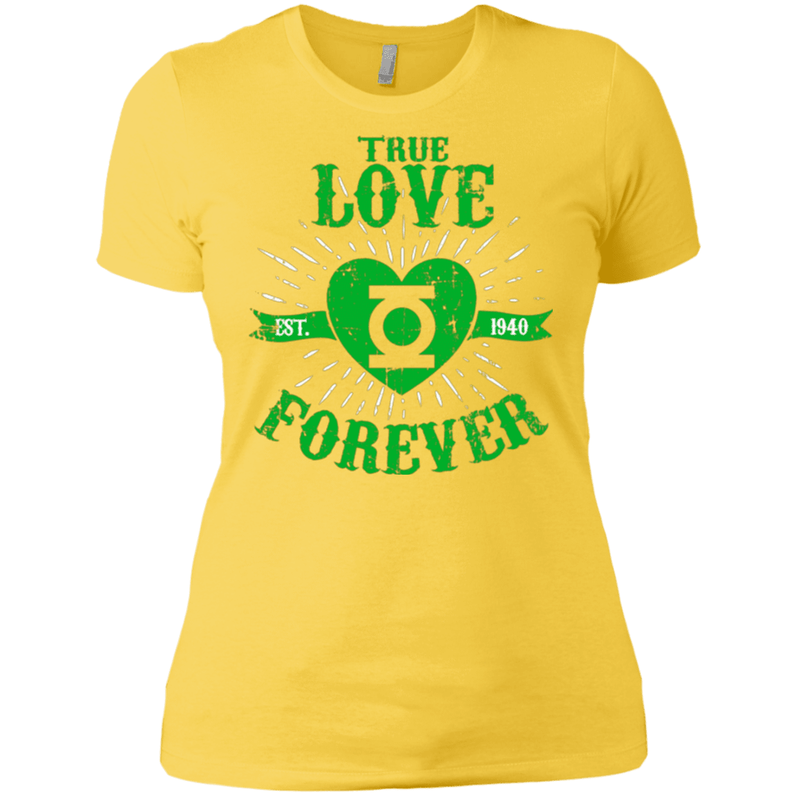 T-Shirts Vibrant Yellow / X-Small True Love Forever Lantern Women's Premium T-Shirt