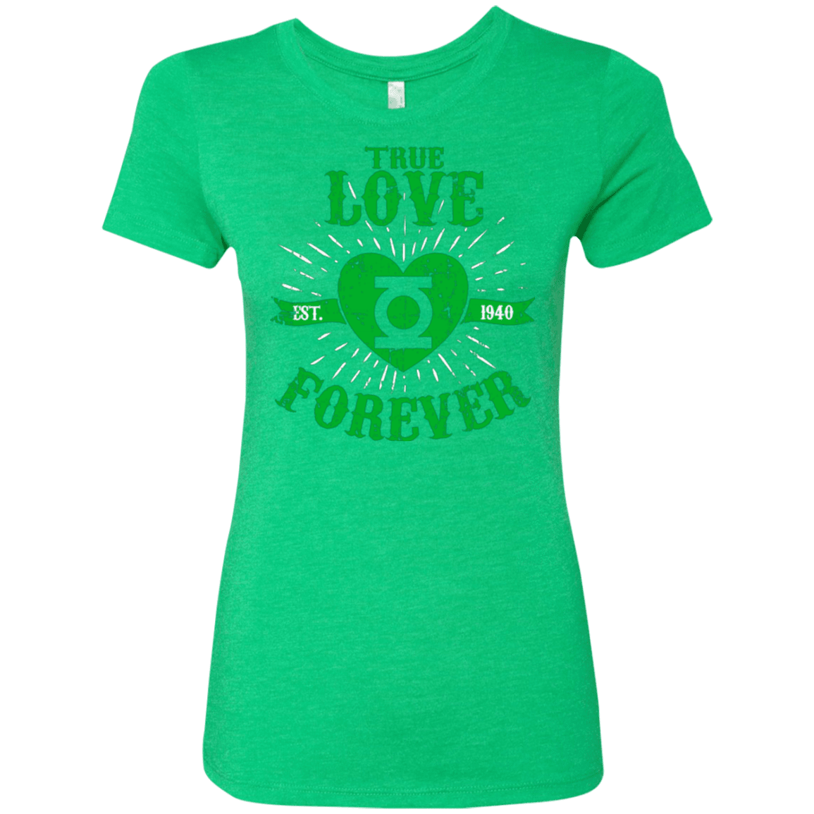 T-Shirts Envy / Small True Love Forever Lantern Women's Triblend T-Shirt