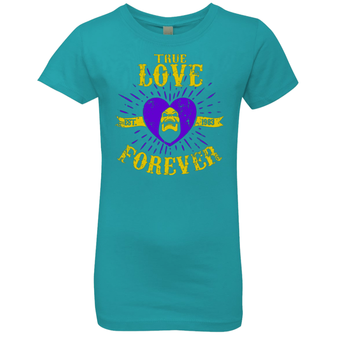 T-Shirts Tahiti Blue / YXS True Love Forever Masters Girls Premium T-Shirt