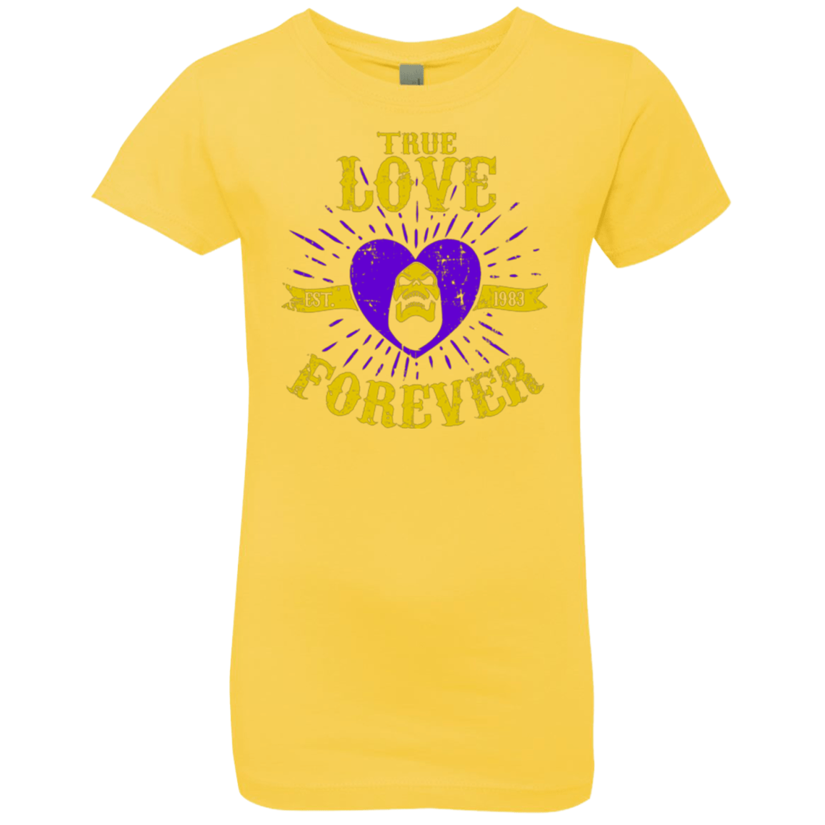 T-Shirts Vibrant Yellow / YXS True Love Forever Masters Girls Premium T-Shirt