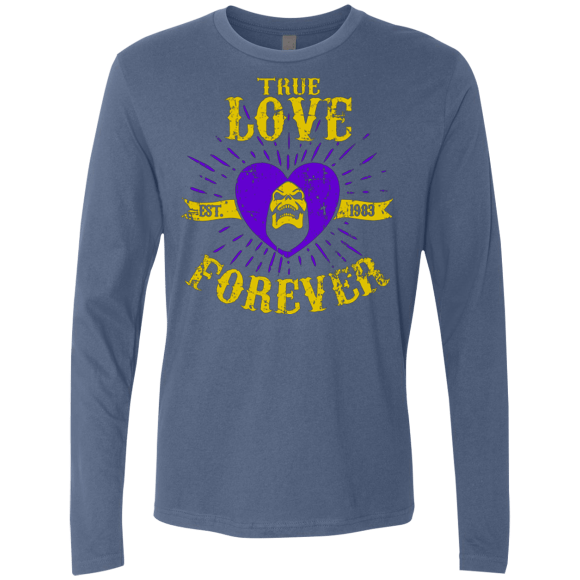 T-Shirts Indigo / Small True Love Forever Masters Men's Premium Long Sleeve