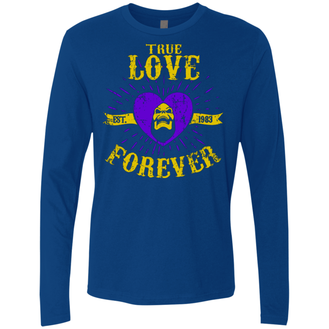 T-Shirts Royal / Small True Love Forever Masters Men's Premium Long Sleeve